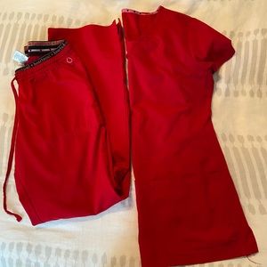 Heartsoul red scrubs